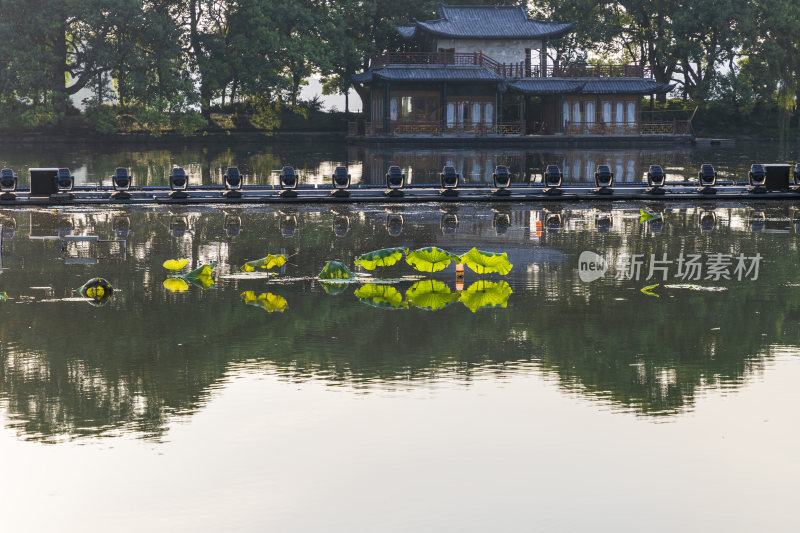 杭州西湖风景区曲院风风景