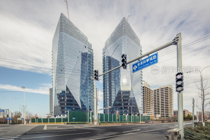 北京昌平未来科学城北区建筑街景