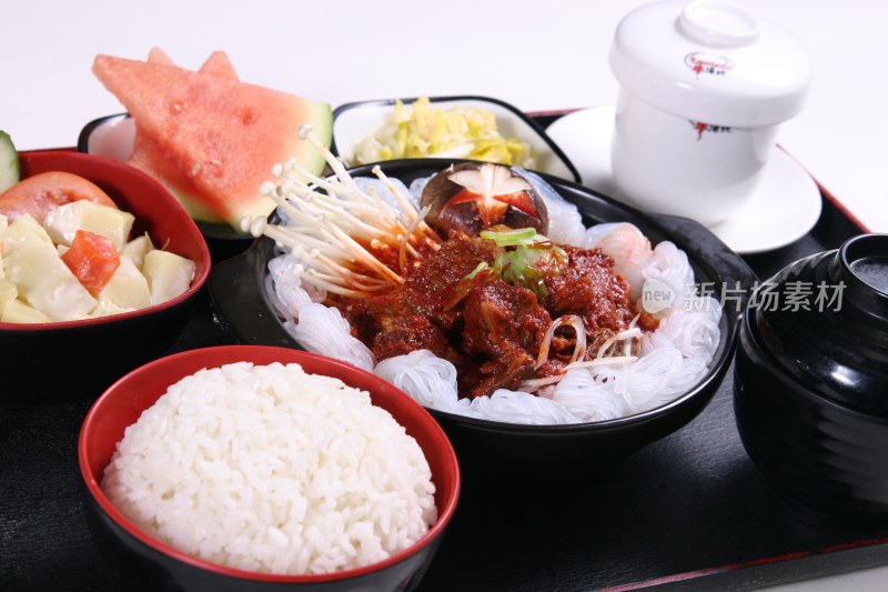 韩式牛肉锅套餐