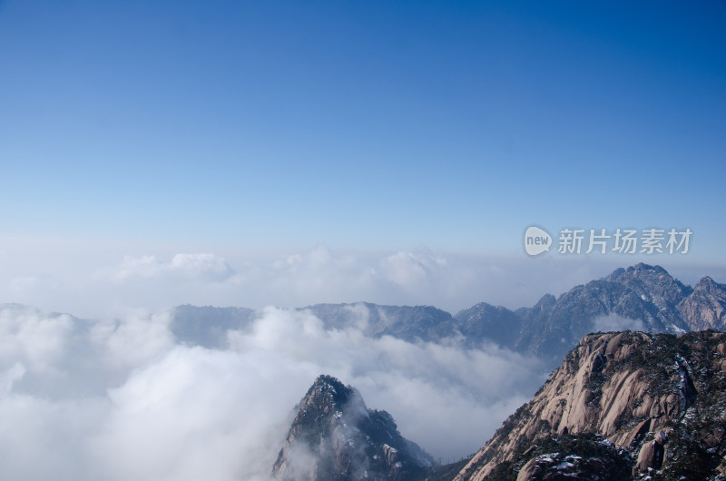 冬季黄山风光