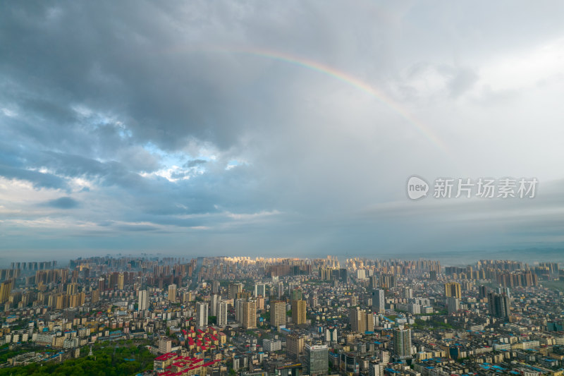 衡阳城市风光航拍