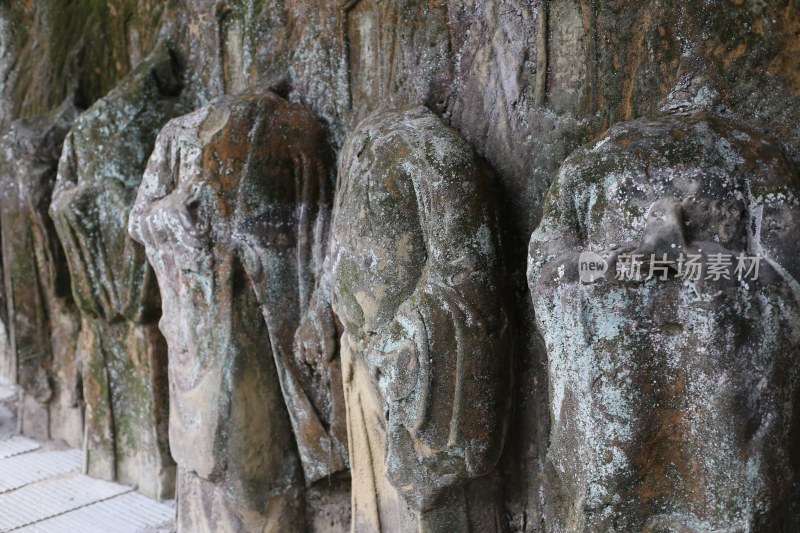 四川自贡荣县大佛寺荣县佛像