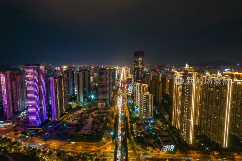 湖南长沙城市夜景