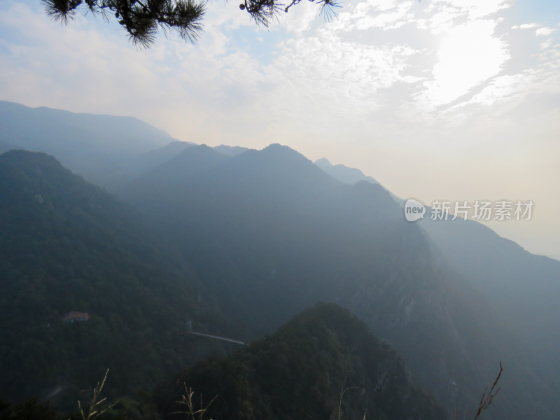 中国江西九江庐山旅游风光