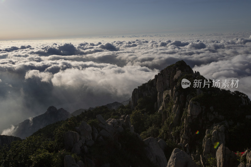 泰山云海奇观