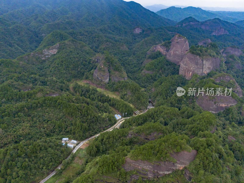 湖南怀化万佛山4A景区航拍摄影图