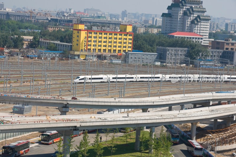 北京南站外景