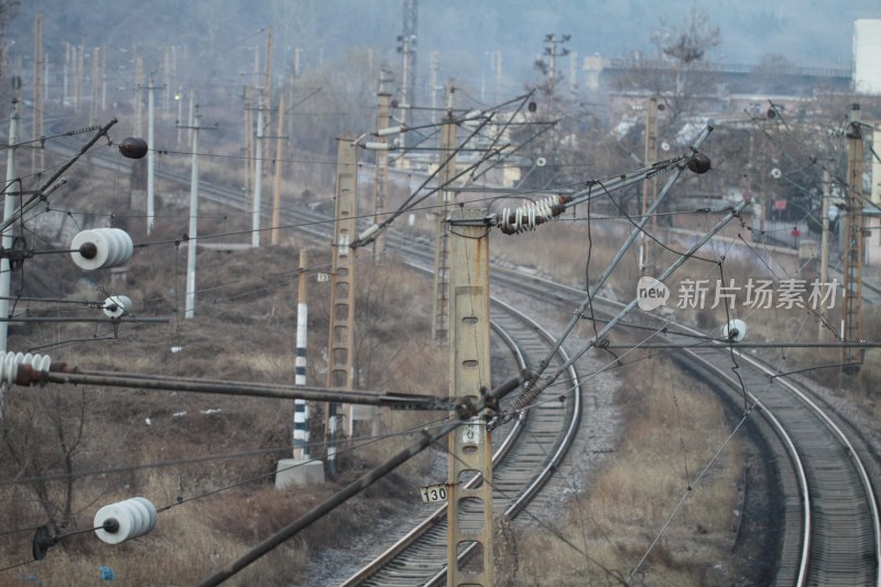 铁路铁轨铁路运输