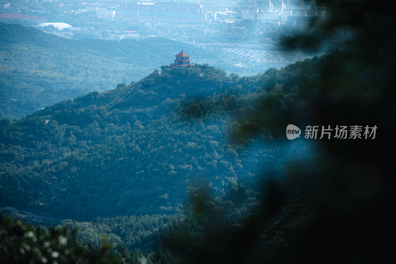 北京香山公园自然风景