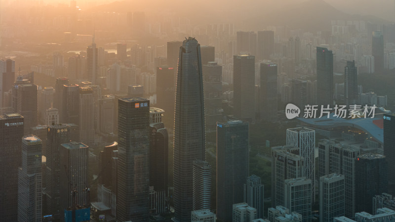 深圳福田中心区建筑群