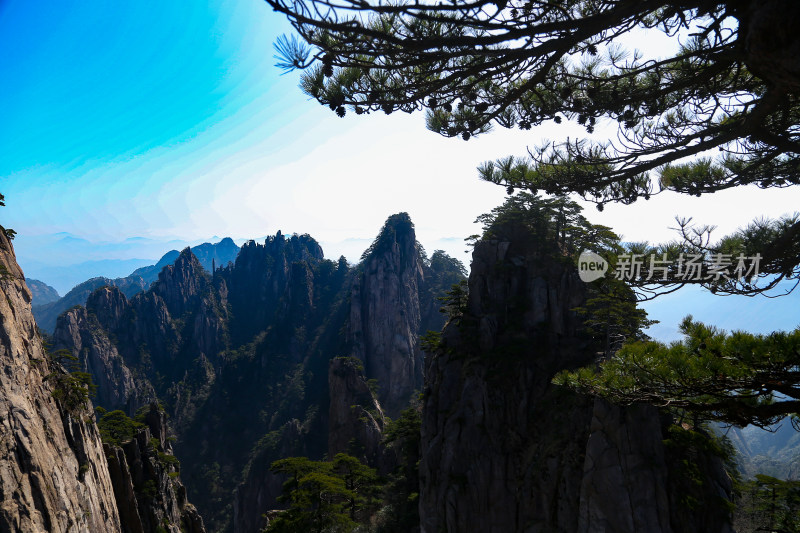 皖南西递宏村齐云山黄山风光