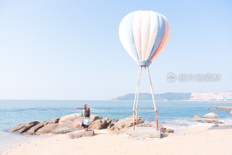 海滩沙滩海岸线