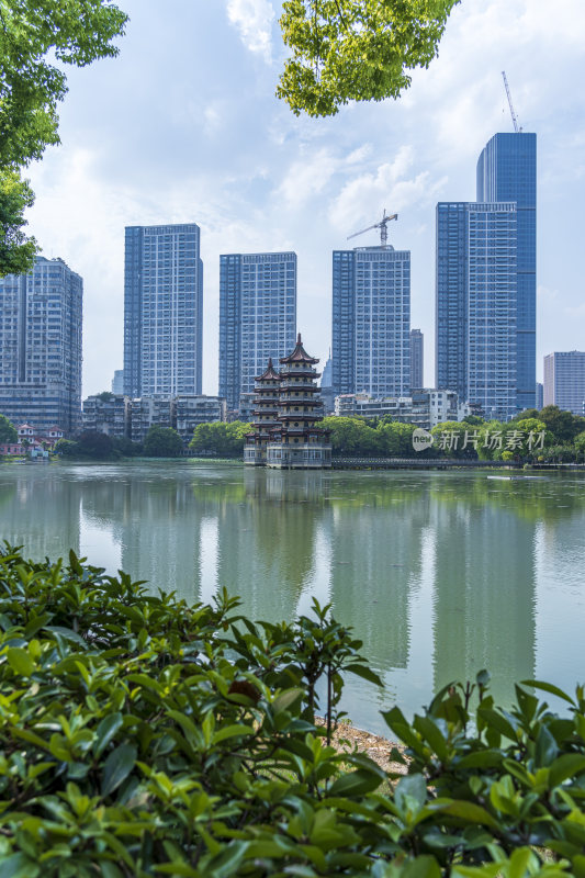 武汉江岸区宝岛公园风景