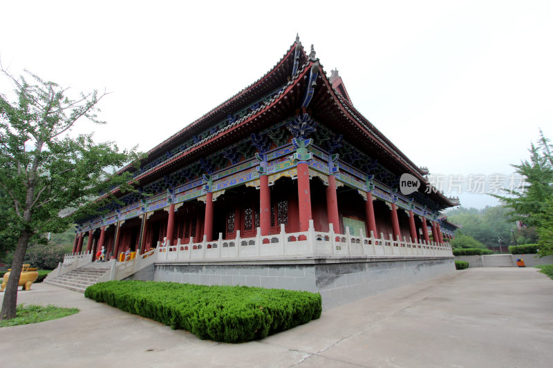 山东著名旅游景点醴泉寺建筑风格