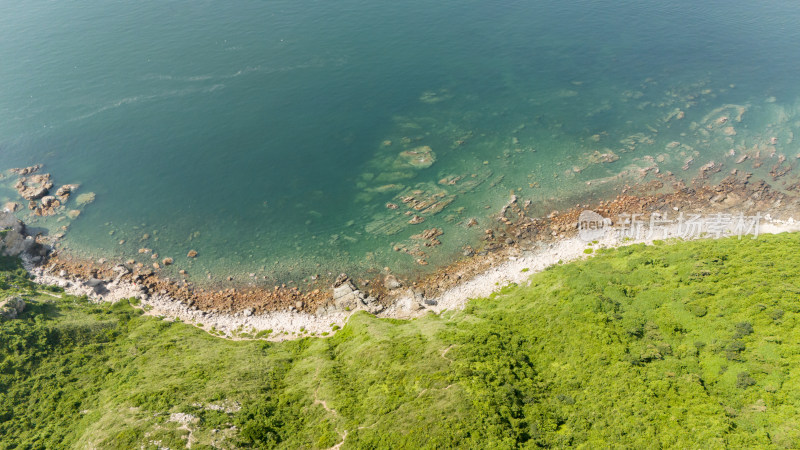 深圳海岸线航拍图