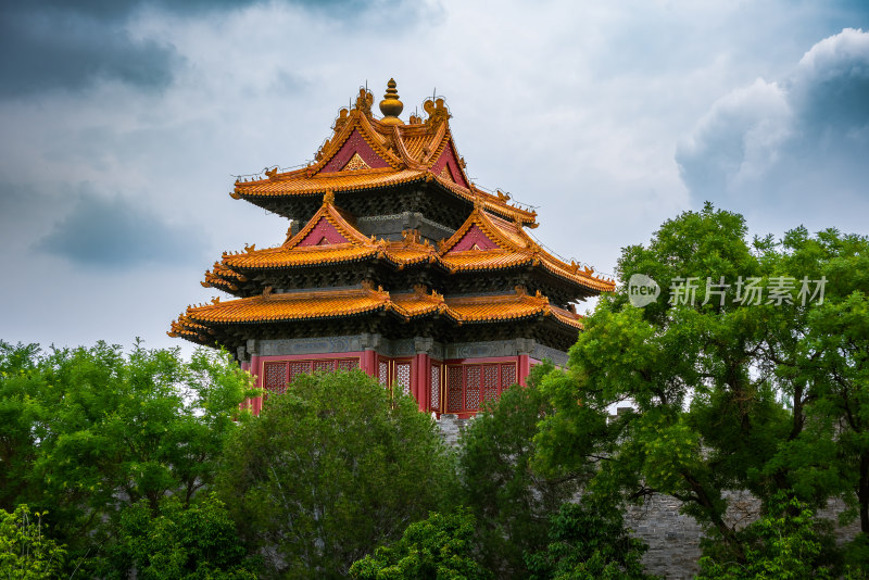 角楼-北京故宫东北角楼、西北角楼