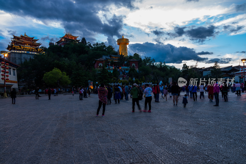 云南香格里拉独克宗古城大昭寺