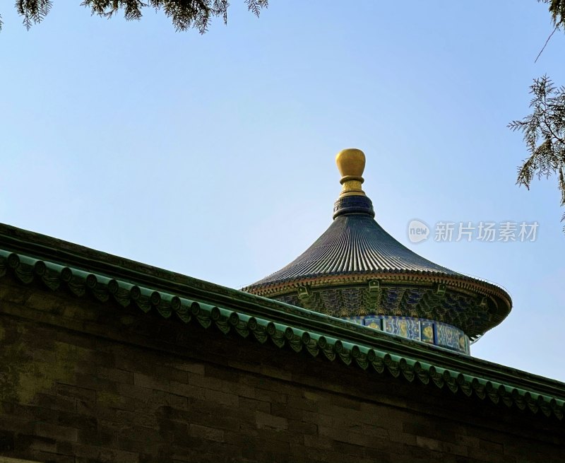 北京天坛祈年殿历史建筑文化古迹