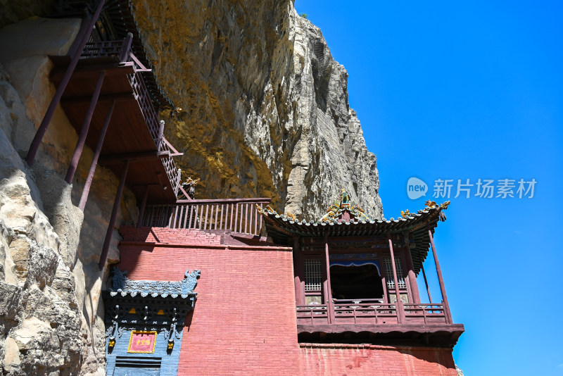 山西悬空寺 建筑外部的力学结构