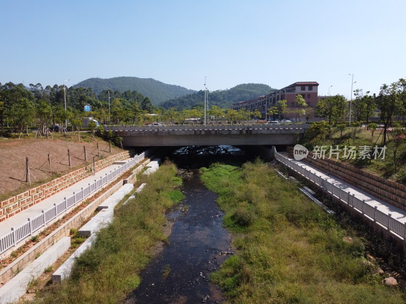 广东东莞：清溪河沿岸风光