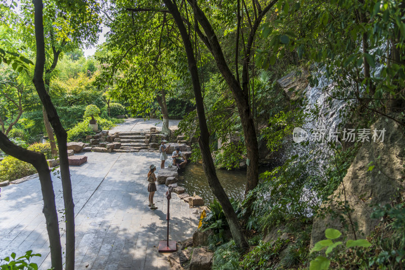 武汉武昌区黄鹤楼公园风景