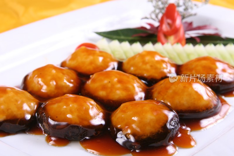 日式虾胶酿冬菇