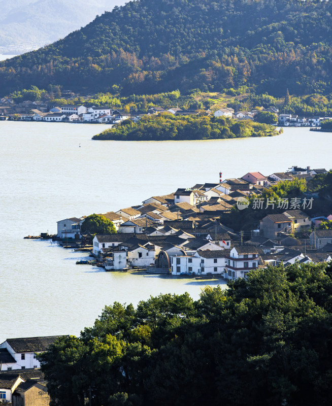 宁波东钱湖风景区空镜