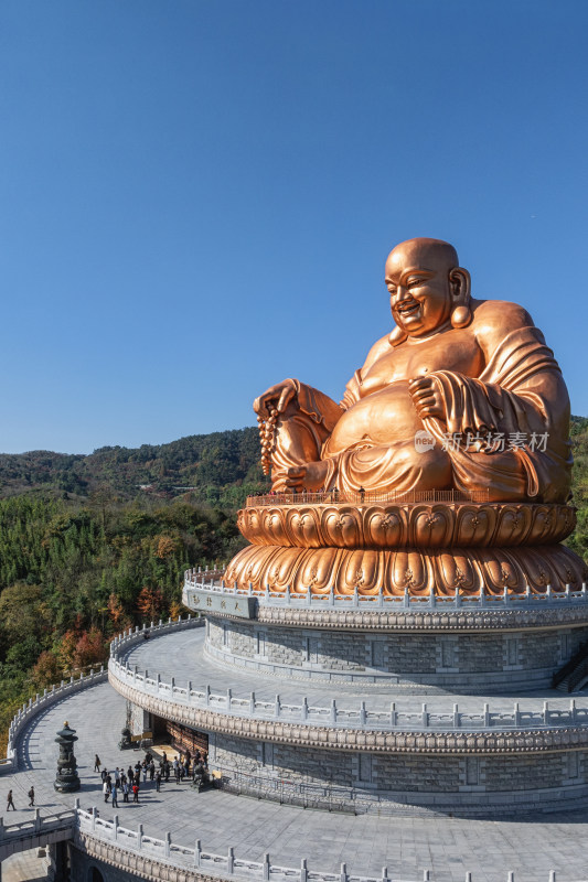 宁波奉化雪窦山雪窦寺弥勒大佛千丈岩