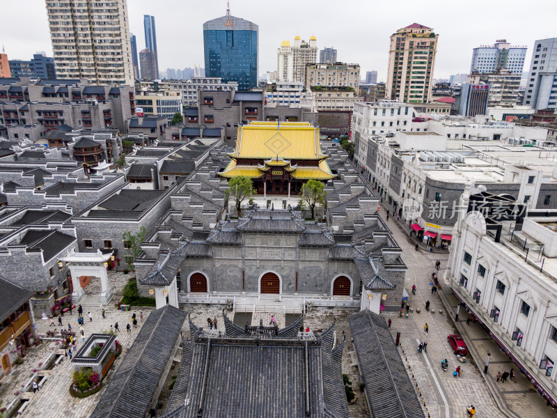 江西南昌城市风光景区拍摄