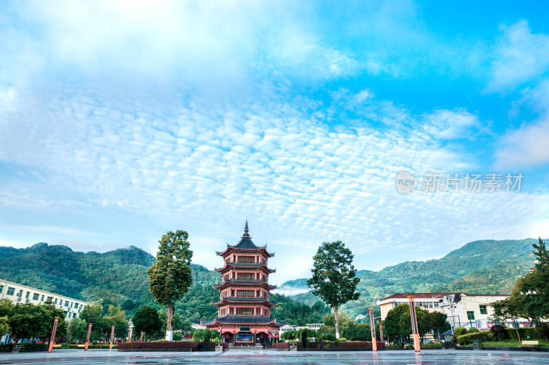 大山里的风景