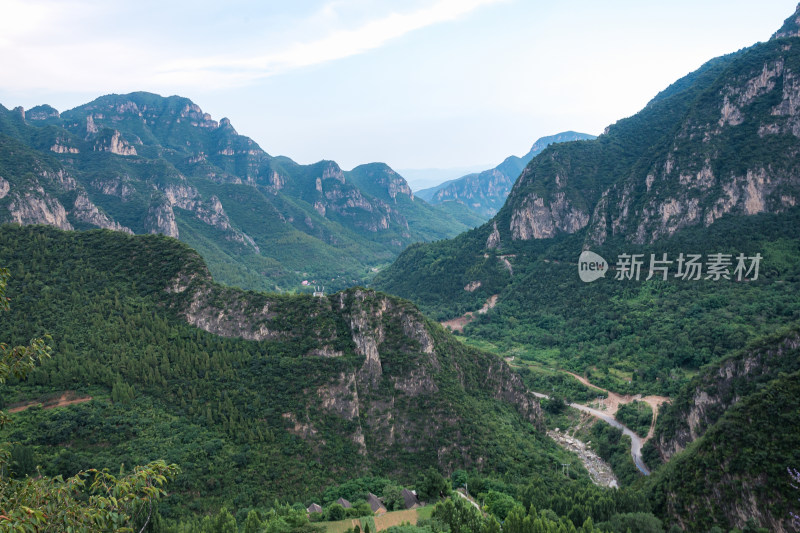 太行山山脉高山自然风景