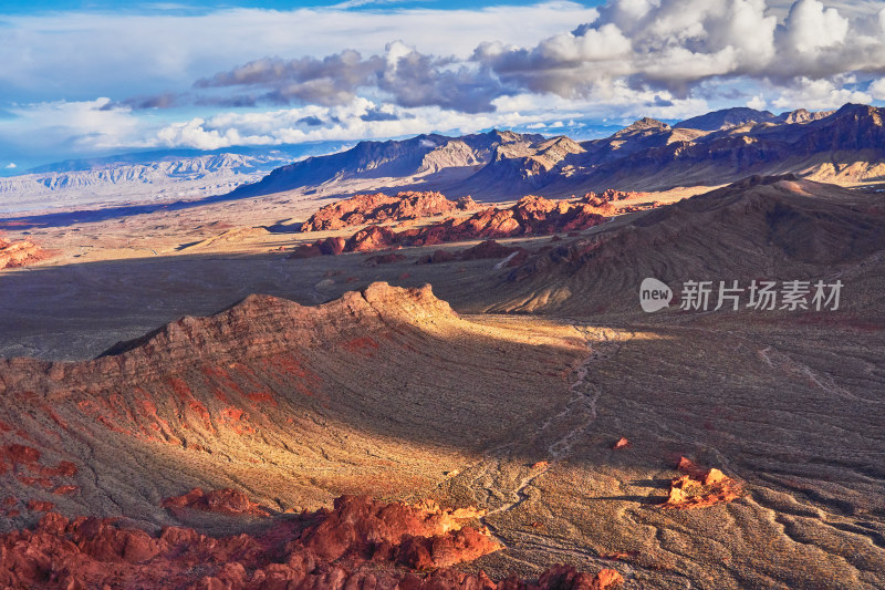 美国火焰谷的美景