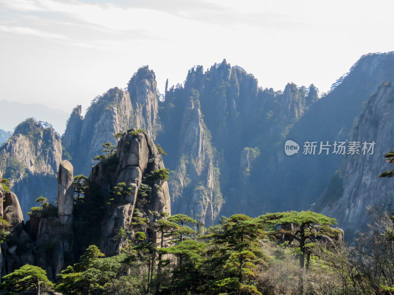 中国安徽黄山旅游风光