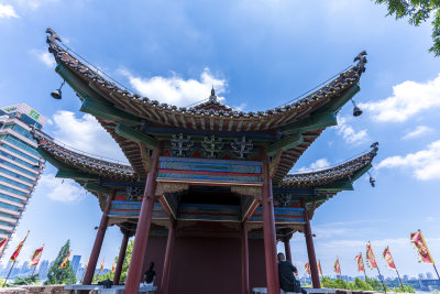 武汉汉阳晴川阁古建筑风景