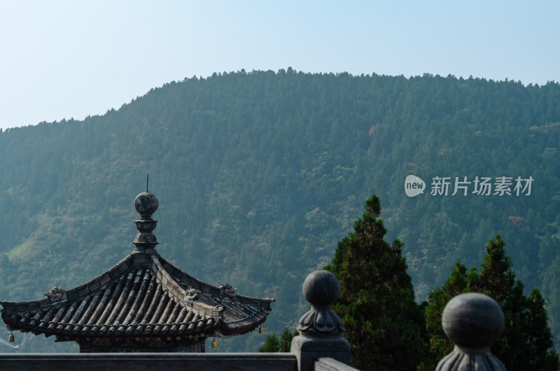 河南省洛阳龙门石窟的香山寺