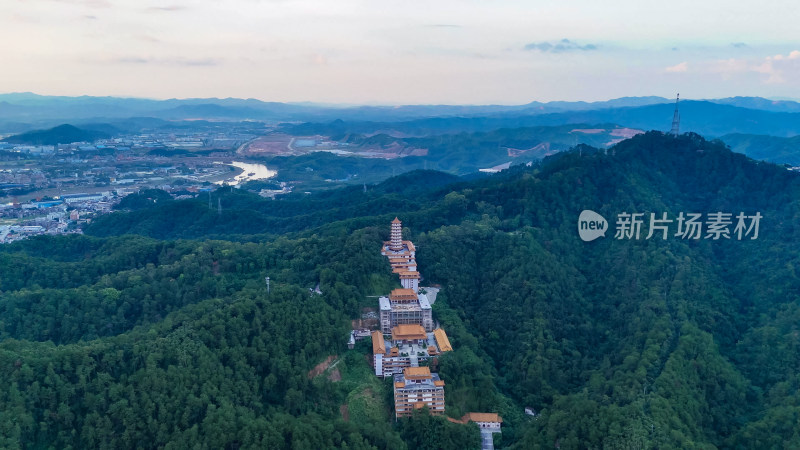 梧州四恩禅寺航拍图