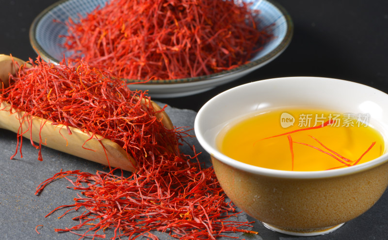 西藏天然藏红花养生茶饮品
