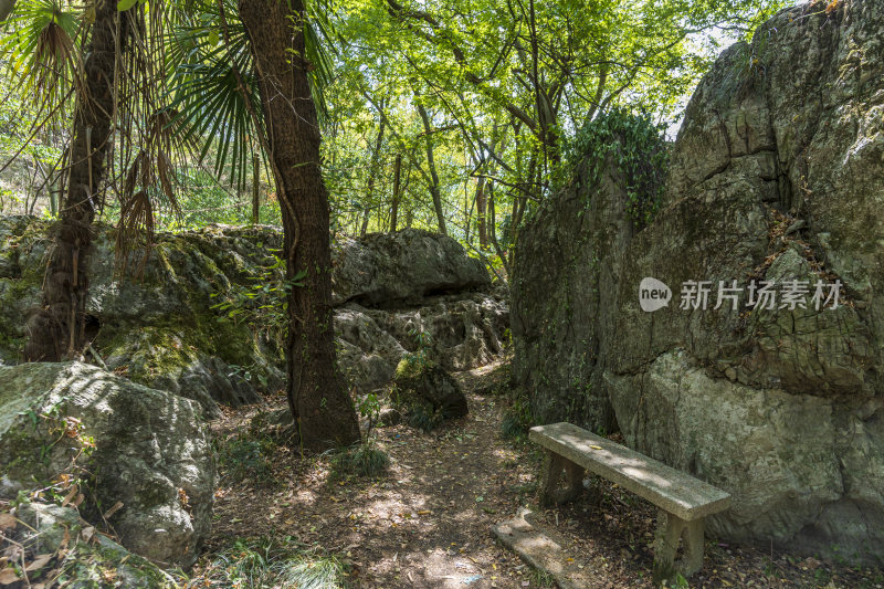 武汉江夏区白云洞景区风景