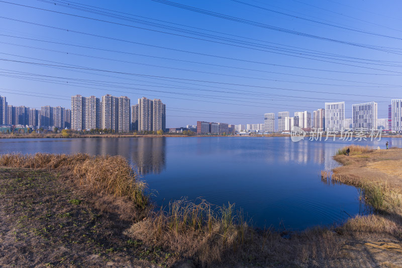 武汉东西湖黄塘湖公园风景