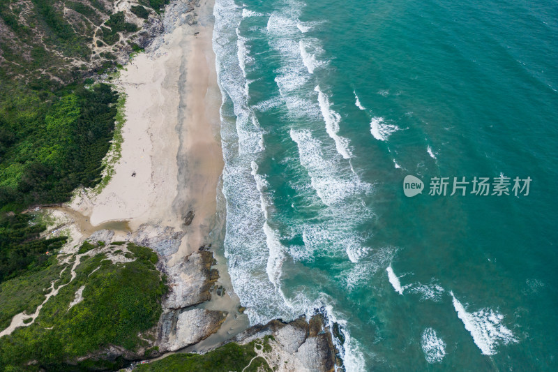 广东惠州黑排角和盐洲岛彩石滩