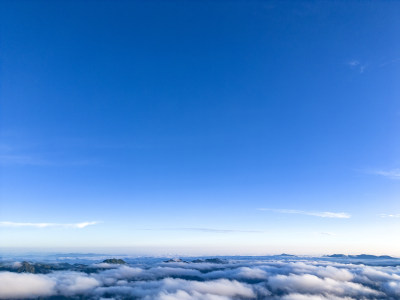 大自然高山云海湖北神农顶景区