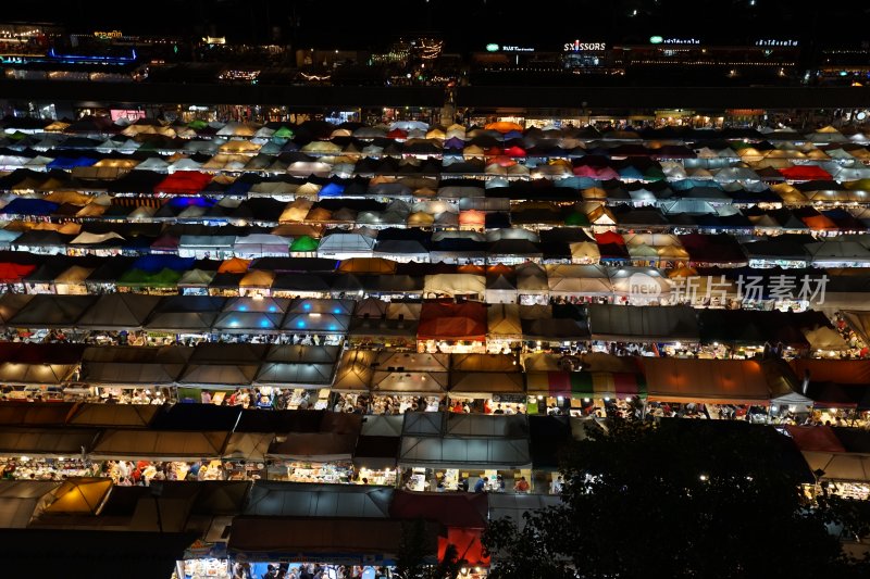 泰国夜市文化，曾经繁华的火车夜市