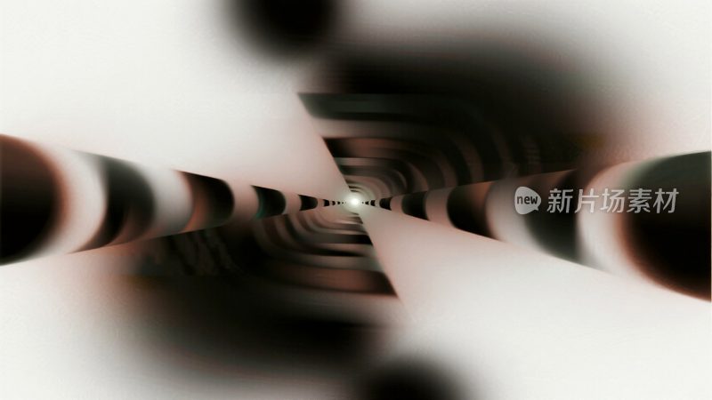 抽象光影隧道视觉素材