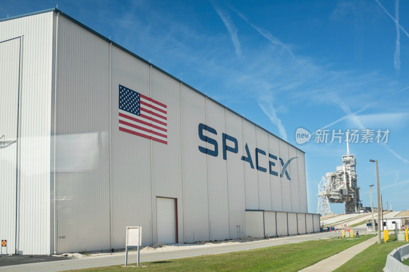 美国佛罗里达州奥兰多SpaceX发射基地