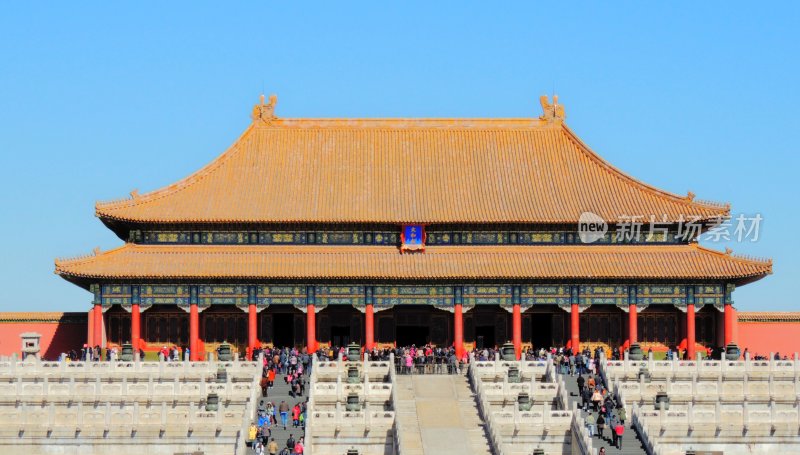 北京故宫博物馆古建筑紫禁城古建筑景观古迹