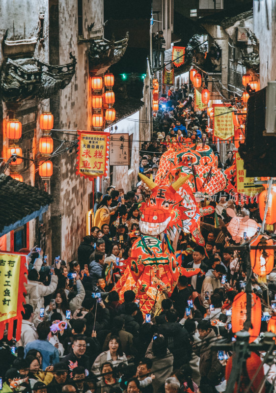 安徽省黄山市歙县瞻淇鱼灯