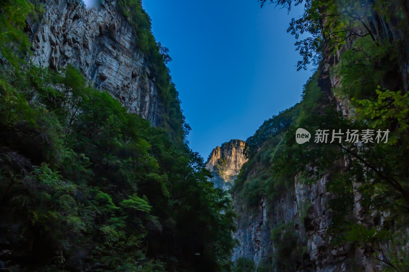 太行山大峡谷的壮丽风光