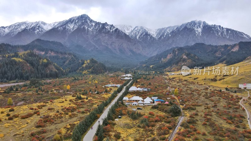 张掖，马蹄寺