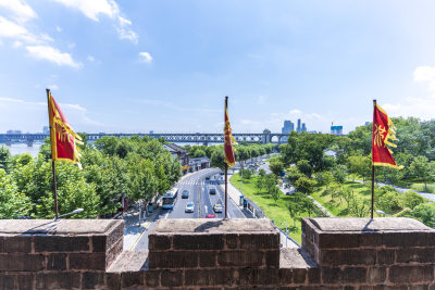 武汉汉阳晴川阁古建筑风景