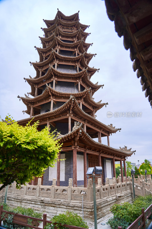 甘肃张掖木塔寺